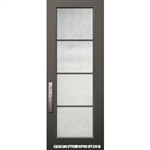 8-0 Full Lite SDL Fiberglass 4 Horizontal Lite Single