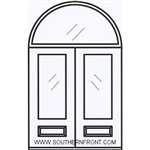 Cortez GC 6-8 2/3 Lite Double and Half Round Transom
