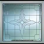 Versaille Art Glass Deco Window