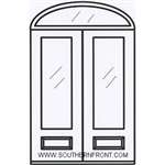 Topeka GC 8-0 3/4 Lite Double and Elliptical Transom