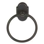 Aged Victorian Bronze Towel Ring