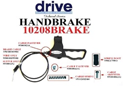 Drive Brake system Right or Left Brake for use with 10208, 543, 544, 548, 301, 161, 162, 199, 10218, and 10215 (1)