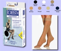 Jobst UltraSheer Knee High 8-15 mmHg