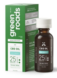 Green Roads 750mg CBD Oil Mint 25mg/ml
