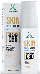 Green Roads CBD Skin Relief Cream 1 oz 200mg