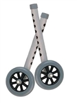 Drive 5" Universal Walker Wheels with Two Sets of Rear Glides