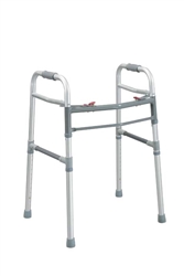 Drive Adult/Junior, Deluxe Folding Walker, Two Button