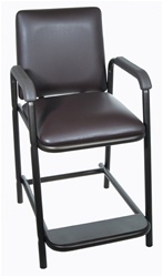 Drive Hip-High Chair, Steel Brown Vein Frame Construction