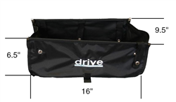 Drive Walker Pouch Tote For 4-Wheel Rollators 544 and 795