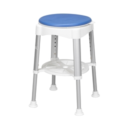 Drive Shower Stool with Padded Rotating Seat