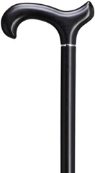 Derby Cane Elegant Ebony Men's 36" Long