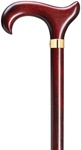 Ergonomic Derby Handle Cane, Burgundy 42" long