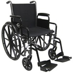 Karman Standard Lightweight Detachable Arm Wheelchair Lt-700