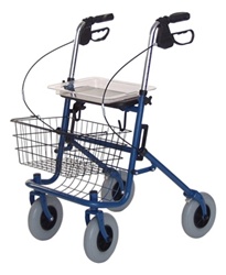 Lumex Deluxe Four Wheeled Rollator Bariatric RJ4200A
