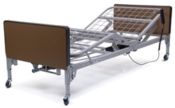 Lumex Patriot Hospital Bed | Full-Electric/Low Homecare Bed |  WendysWalkers.com