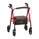 Nova STAR 8 Rollator Rolling Walker with Adjustable Heights