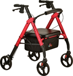 Nova STAR HD Rollator Rolling Walker with Adjustable Heights