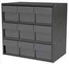 AKRO-MILS , D5368 Cabinet 18Wx16.5Hx11D Gray 9 Gray Drwrs
