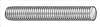 ALL AMERICAN , Threaded Rod Alloy Steel 1 1/8-8 2 Ft L
