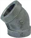 ANVIL , Elbow 45 Deg 3/4 In 2-3/4 In L NPT Iron