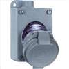 APPLETON ELECTRIC , Receptacle 125-250V 20A 2W 3P 1/2Hub DE
