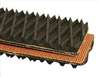 APACHE HOSE & BELTING CO, INC , Conveyor Belt 2Ply 150 Wedgegrip W 24 In