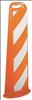CORTINA , Vertical Panel Channelizer White/Orange