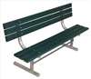 APPROVED VENDOR , Park Bench Green Recycled Plastic 72W