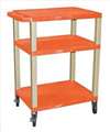 APPROVED VENDOR , Cart  Electric  Orange 34x18x24In  200lb