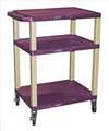 APPROVED VENDOR , Cart  Electric Purple  34x18x24In  200lb