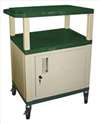APPROVED VENDOR , D5668 Cart Green/Putty 18x24 Elect w/Cabinet