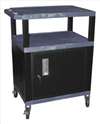 APPROVED VENDOR , D5669 Cart Topaz/Blk 18x24 Electric w/Cabinet