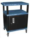 APPROVED VENDOR , D5669 Cart Blue/Black 18x24 Electric w/Cabinet