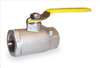 APOLLO , Ball Valve 2 PC 1/2 In NPT SS 2000 PSI