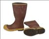 APPROVED VENDOR , D0338 Knee Boots Men 6M Stl Toe Brick/Crm 1PR