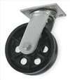 INDUSTRIAL GRADE , Swivel Caster V Groove 6 In 1000 Lb