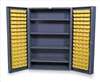 DURHAM , Bin   Drawer Cabinet Assembled 128 Bins