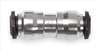 ALPHA TECH , Tube Union 8mm Tube Sz Brass PK 5