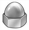APPROVED VENDOR , Acorn Nut10-32 Pk100
