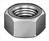 APPROVED VENDOR , Hex Nut Finish 3/8-16 9/16In PK100