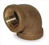 APPROVED VENDOR , Elbow 90Deg 2 1/2 In Red Brass