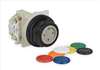 SQUARE D , Push Button 30mm 7 Color Plastic 1NC