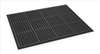 APEX , Kitchen Mat Size 39 x 29 In Black