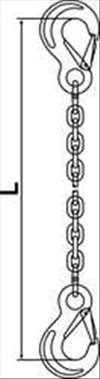 PEWAG AUSTRIA GMBH , Chain Sling 5/8 In 5 Ft SSS G50 SS