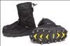 SERVUS , D0349 Overboots Men M Adj Strap Blk Poly 1PR
