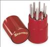 STARRETT , Drive Pin Punch Set w/Box 8 Pc