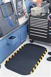 ANDERSEN , E9736 Anti-Fatigue Mat 33X142In 5/8In Blk/Yllw
