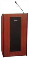 AMPLIVOX SOUND SYSTEMS , Lectern Mahogany
