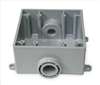 CANTEX , FSC Box 2Gang .75 In Hub PVC