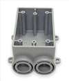 CANTEX , FSS Box 1Gang .5 In Hub PVC